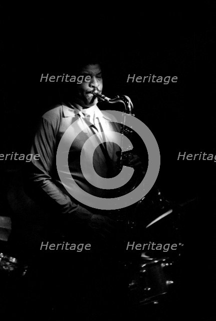 George Coleman, Ronnie Scott's, London, March 1978.   Artist: Brian O'Connor.