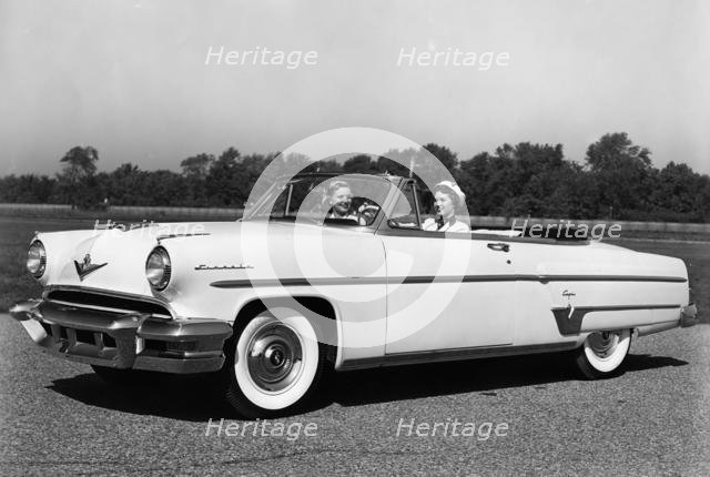 1953 Lincoln Capri Convertible. Creator: Unknown.