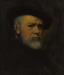 Autoportrait, c.1890. Creator: Jean Jacques Henner.