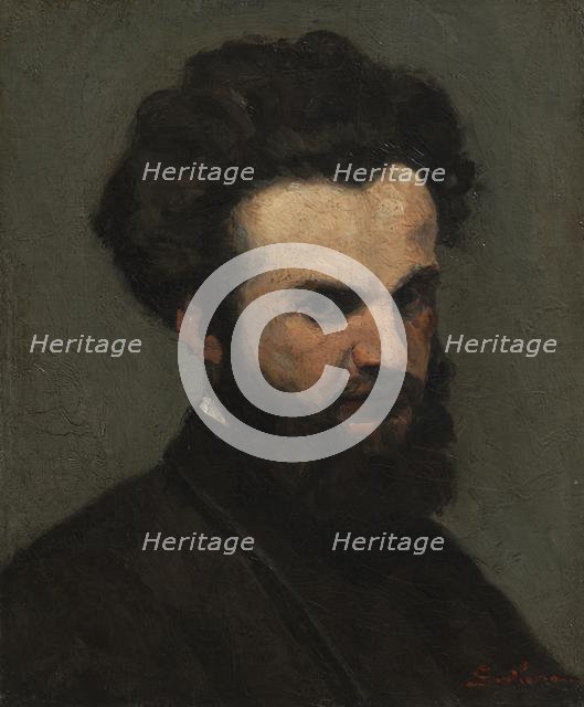 Self-Portrait, c.1872-1874. Creator: Armand Guillaumin (French, 1841-1927).