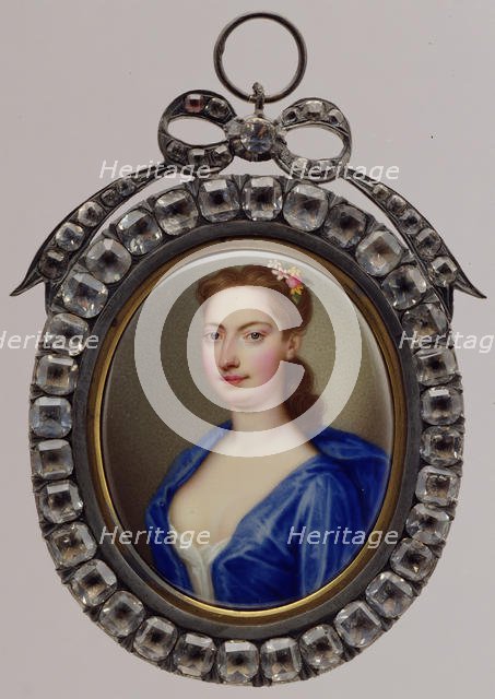 Mrs. Vanderbank, ca. 1730. Creator: Christian Friedrich Zincke.