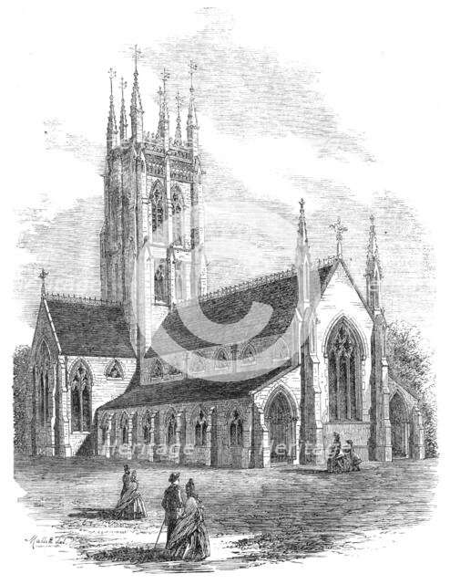 St. Saviour’s Church, Clapham, 1864. Creator: Unknown.
