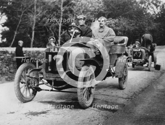 1906 Thornycroft TT car, Isle of Man TT. Creator: Unknown.