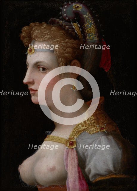 Female Bust-Venus Victrix, between 1565-1575. Creator: Michele Tosini.