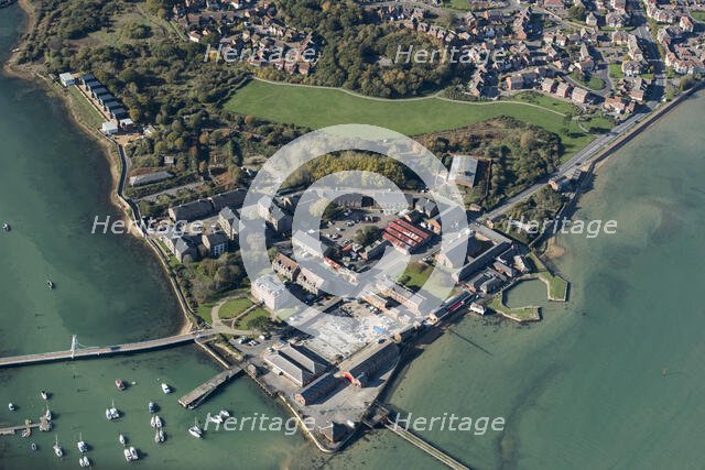 Priddy's Hard, a former Royal Ordnance Depot, Gosport, Hampshire, 2020. Creator: Damian Grady.