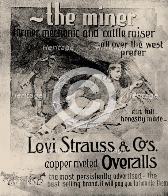 The Catalog Cover Levi Strauss & Co. , 1905. Creator: Anonymous.