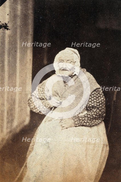 Dame Jeffrey at 101 years old, c19th century. Creator: Unknown.