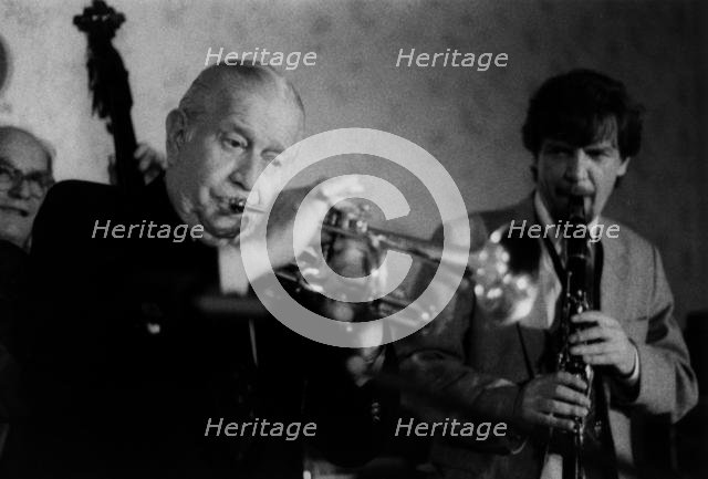 Wild Bill Davison, c1970. Creator: Brian Foskett.