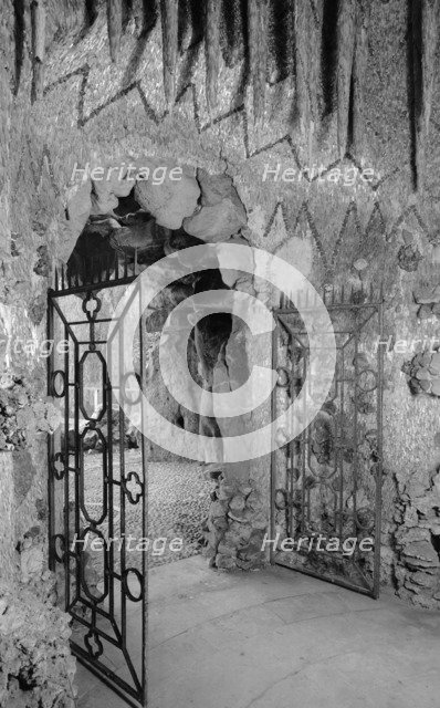 Grotto at Ascot Place, Winkfield, Berkshire, 1945. Artist: Eric de Maré