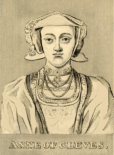 'Anne of Cleves', (1515-1557), 1830. Creator: Unknown.