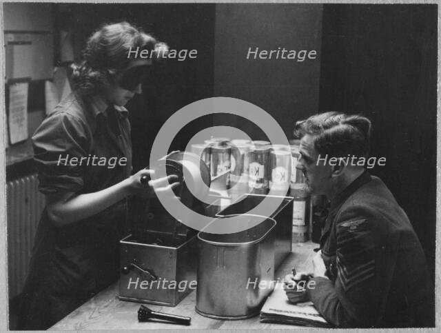 Royal Air Force No. 2 School of Photography, Palatine Road, Blackpool, 1942-1943. Creator: Barnet Saidman.
