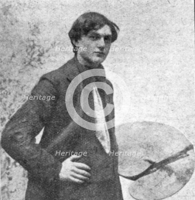 Mark Gertler (1891-1939), British artist, 1912. Artist: Unknown