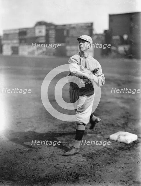 Hal Janvrin, Boston Al (Baseball), 1913. Creator: Harris & Ewing.