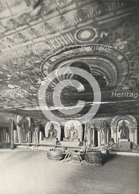 'Aus den Felsentempeln von Dambulla', 1926. Artist: Unknown.