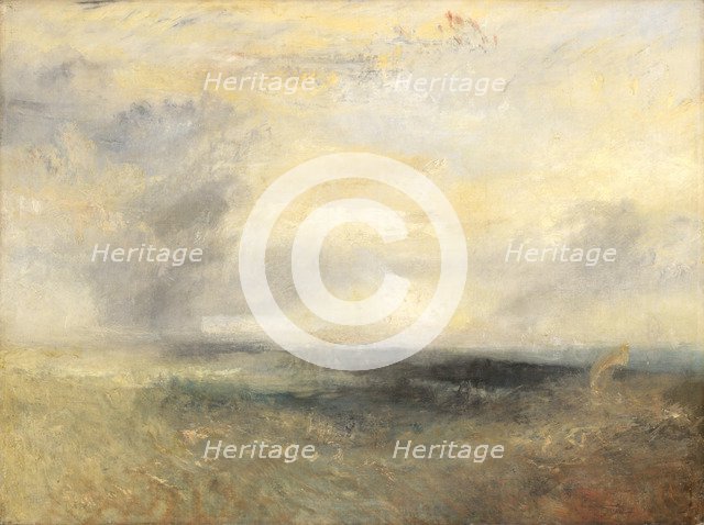 Margate, from the Sea, ca 1835. Artist: Turner, Joseph Mallord William (1775-1851)