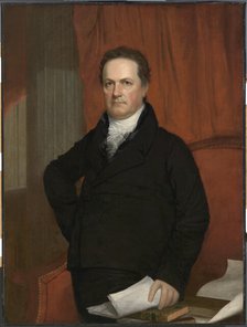DeWitt Clinton, c. 1816. Creator: John Wesley Jarvis.