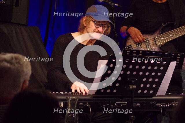 Fraank Martin, Jose Neto Quartet, Verdict Jazz Club, Brighton, East Sussex, May 2025. Creator: Brian O'Connor.