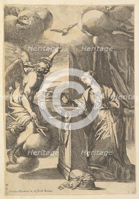 The Annunciation. Creator: Carlo Maratti.