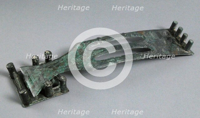 Buckle and Plate, Celto-Iberian, 5th century B.C. Creator: Unknown.