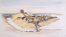 Clifford's Tower, late 11th century, (c1990-2010). Artist: Terry Ball.