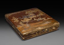 Writing Box (Suzuribako) with Phoenix in Paulownia, c. 1573-1599. Creator: Unknown.