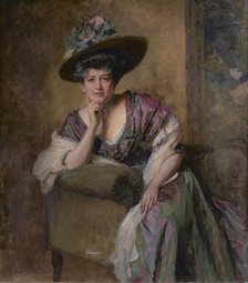 Portrait of Irene Mandl, c1905-1910. Creator: John Quincy Adams.