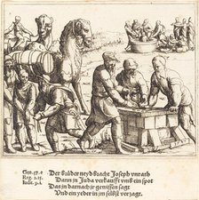 Joseph Sold to the Ishmaelites, 1547. Creator: Augustin Hirschvogel.