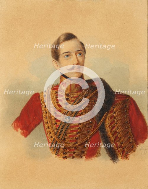 Alexander Frantsevich Tiran (1815-1865), 1838.