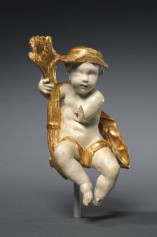 Putto as Summer, c. 1765. Creator: Ferdinand Tietz (Austrian, 1708-1777).