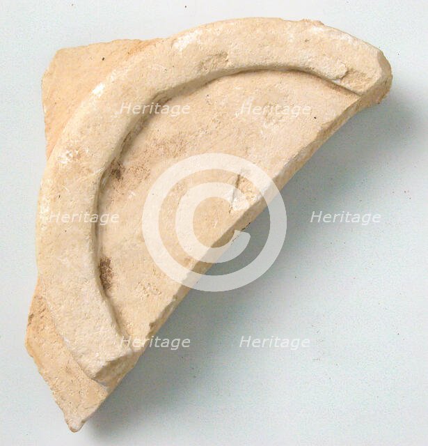 Vessel Fragment, Coptic, 4th-7th century. Creator: Unknown.