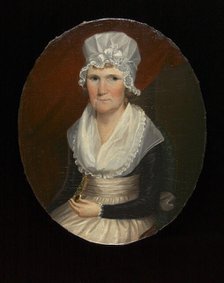 Portrait of Mrs. Robert Kermit, ca. 1790. Creator: James Earl.