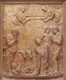 The Adoration of the Shepherds, c. 1475/1485. Creator: Francesco di Simone Ferrucci.