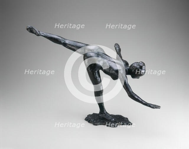 Arabesque, modeled 1885/90 (cast 1919/21). Creator: Edgar Degas.