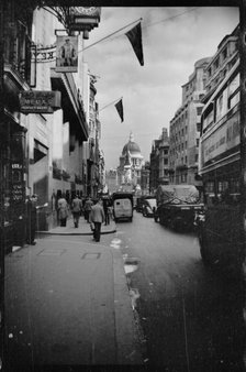 Fleet Street, City of London, c1955-c1980. Creator: Ursula Clark.