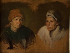 Peasant Women, between 1840-1848. Creator: Piotr Michalowski.
