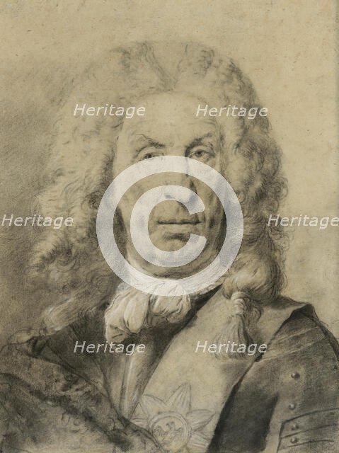 Portrait of Marshal von der Schulenburg, c. 1735. Creator: Giovanni Battista Piazzetta.