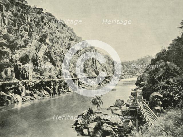 'In the Cataract Gorge', 1901. Creator: Unknown.