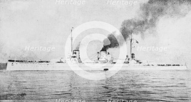 Moltke, German Battleship, 1912. Creator: Harris & Ewing.