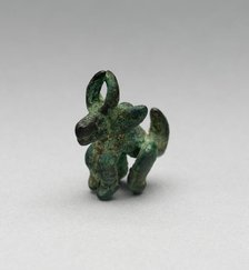 Figure of a Deer, Possibly Finial of a Pin, c. 1000/1470. Creator: Unknown.