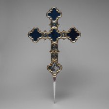 Processional Cross, Italian, 15th century. Creator: Unknown.