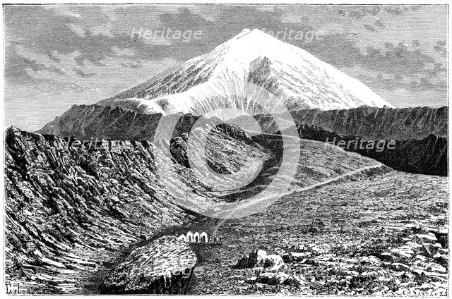 Mount Ararat, Turkey, 19th century. Artist: Barrant