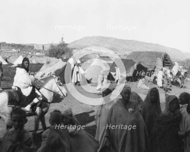 Travel views of Morocco, 1904. Creator: Arnold Genthe.