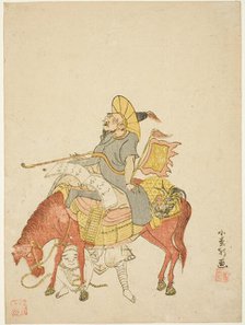 The "Chinese” Quartermaster, Japan, 1765. Creator: Komatsuya Hyakki.