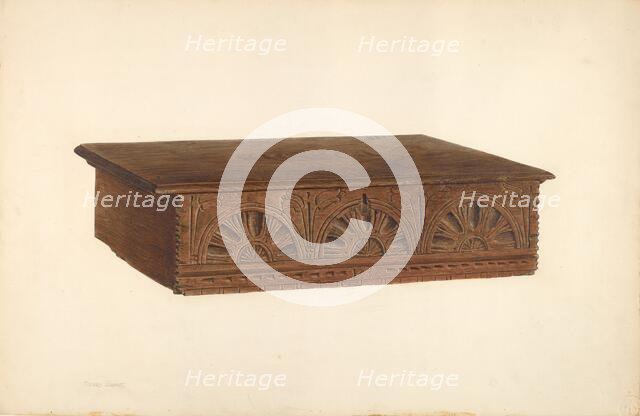 Desk Box, c. 1940. Creator: Henry Granet.