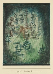 Lichtung E (Clearing E) , 1930. Creator: Klee, Paul (1879-1940).