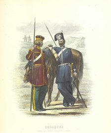 Cossacks, 1855.  Creator: Boyer.