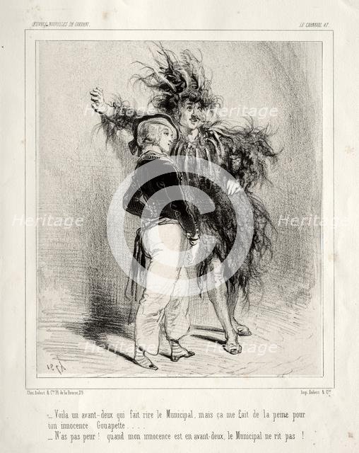 Carnaval. Creator: Paul Gavarni (French, 1804-1866).