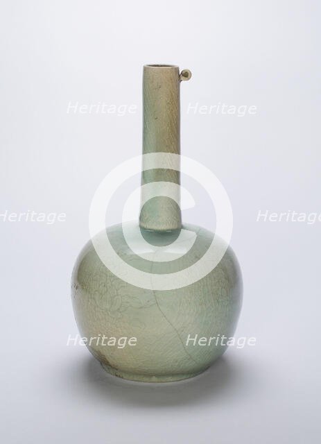 Bottle, Korea, Goryeo dynasty (918-1392), mid-12th century. Creator: Unknown.