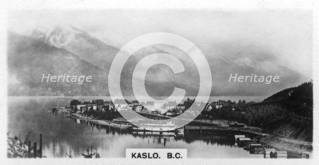 Kaslo, British Columbia, Canada, c1920s. Artist: Unknown