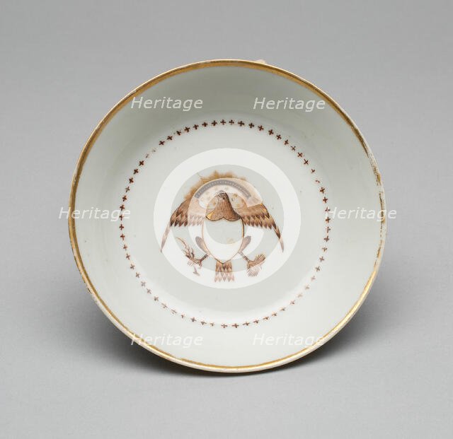 Saucer, 1775/1800. Creator: Unknown.